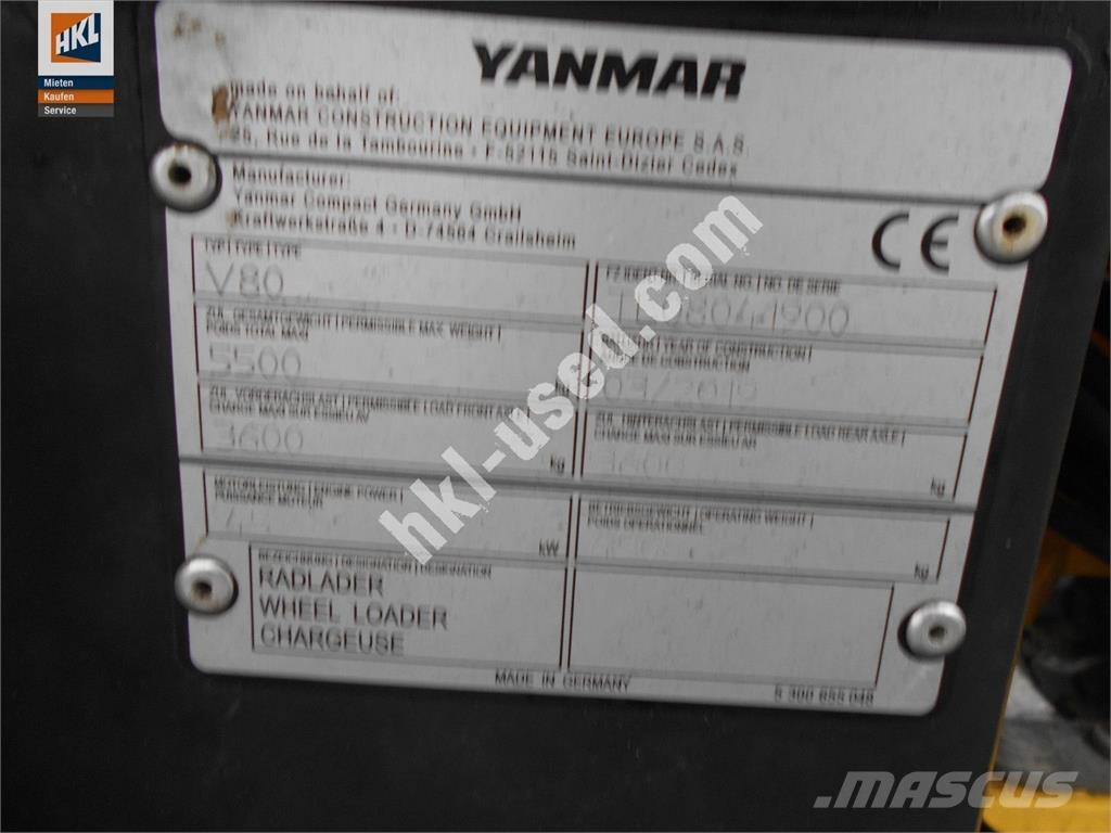 Yanmar V 80 Radlader