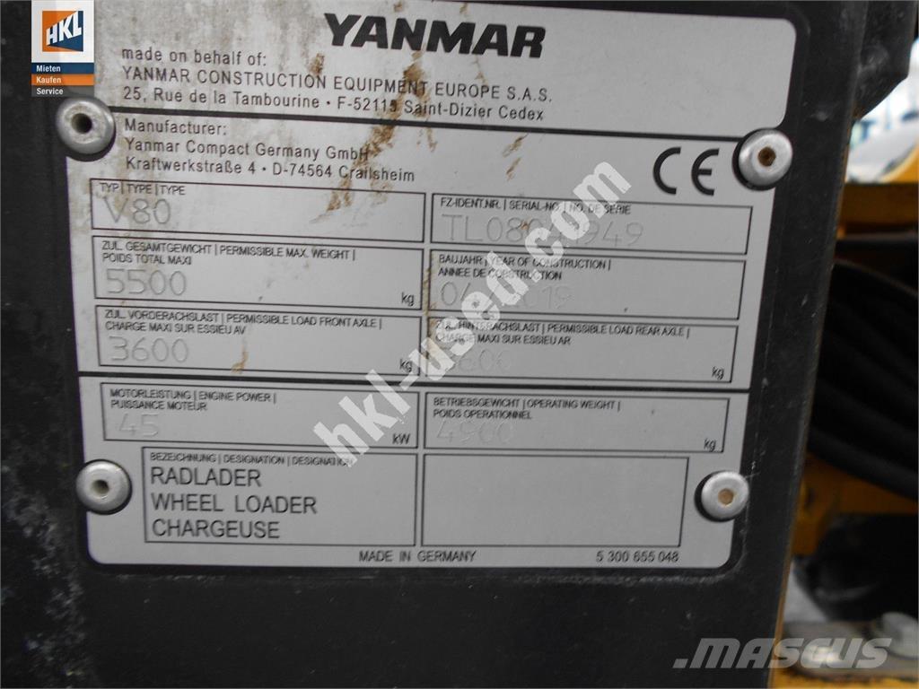 Yanmar V 80 Radlader