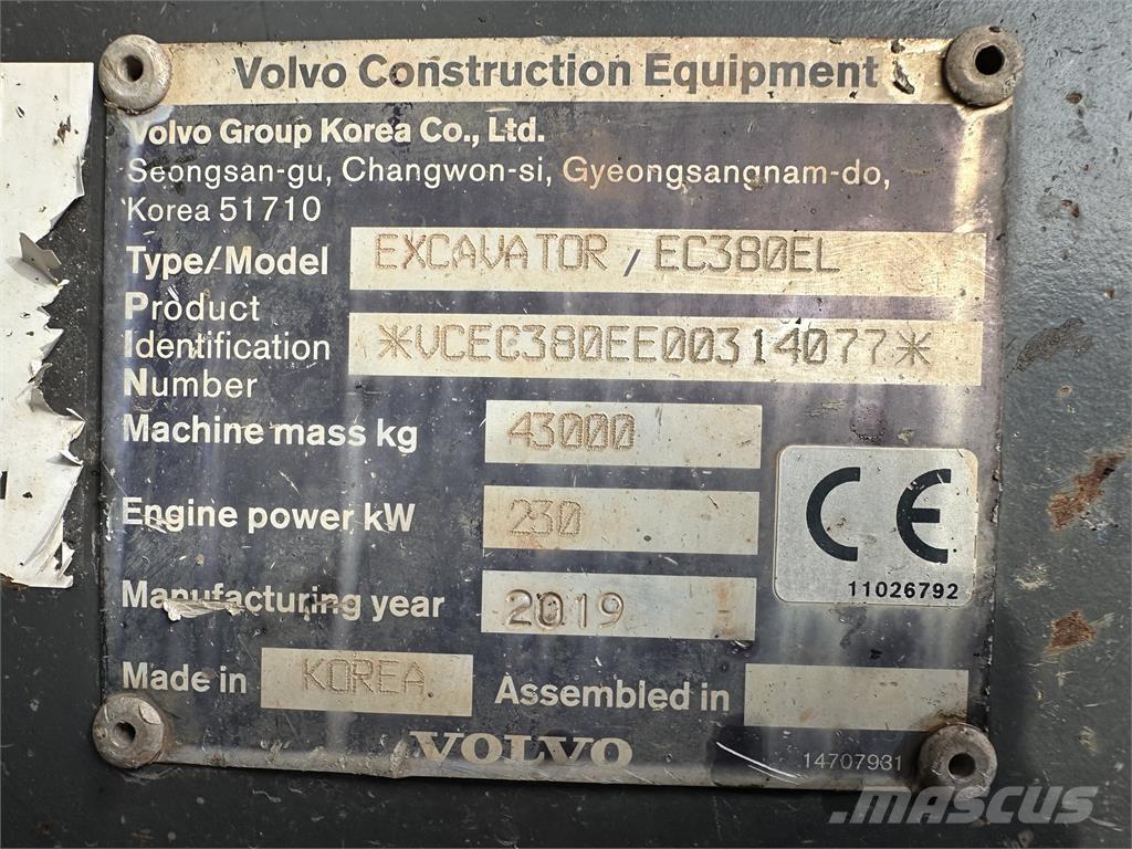 Volvo EC380E Sonstige Baumaschinen