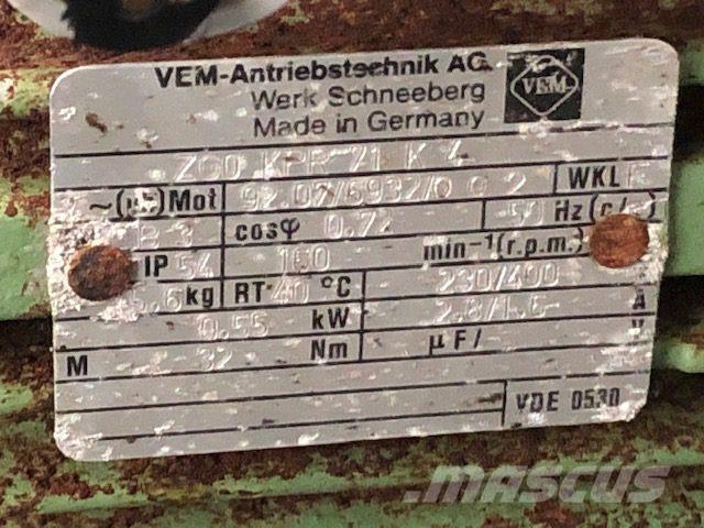  0,55 kW VEM E-Motor Motoren