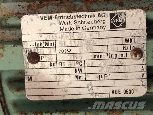  1,1 kW VEM E-Motor Motoren