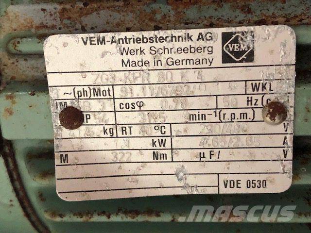  1,1 kW VEM E-Motor Motoren