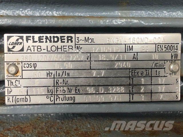 10 kW Flender E-Motor Motoren