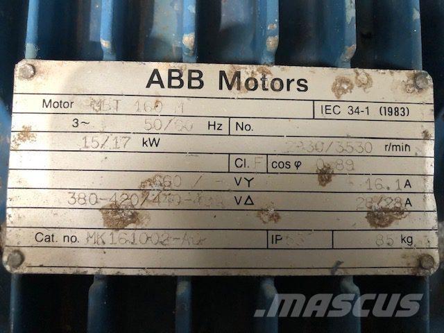  17 kW ABB MBT 160 E-Motor Motoren