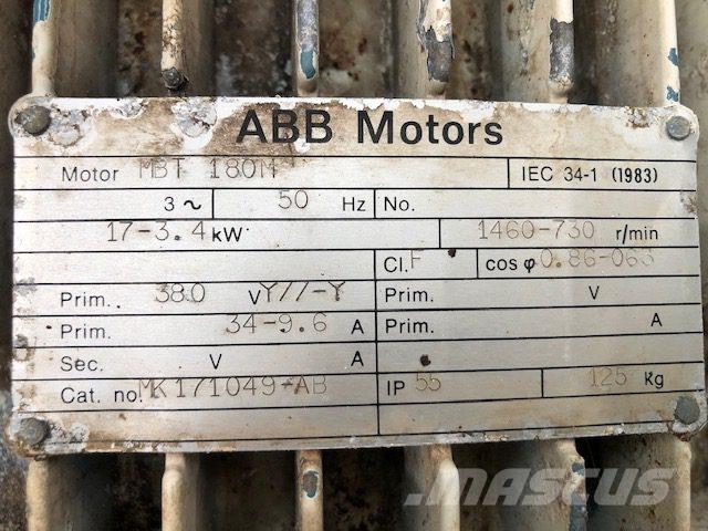  17 kW ABB MBT180M El-Motor Motoren