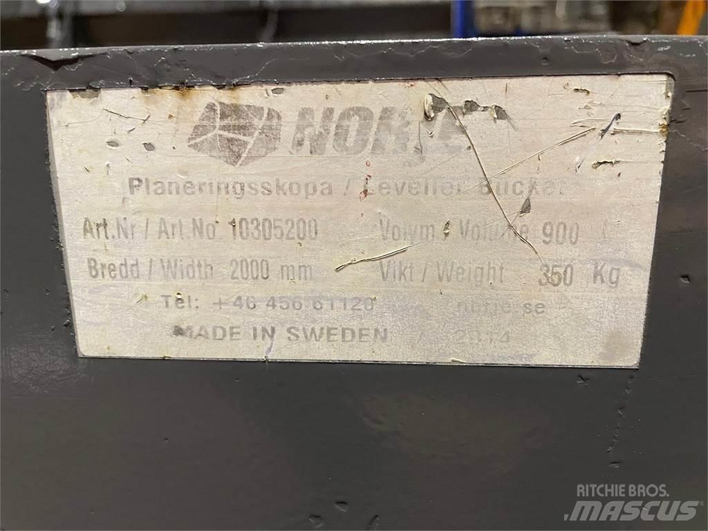  2000 mm Læsseskovl Schaufeln