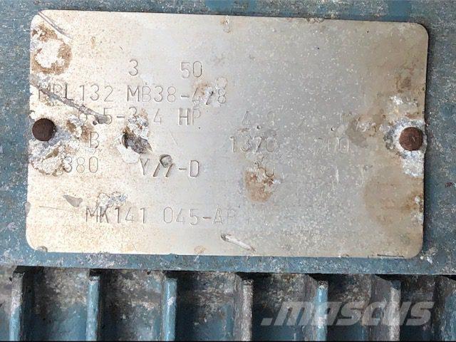  3,4/6,5 kW Asea E-Motor Motoren