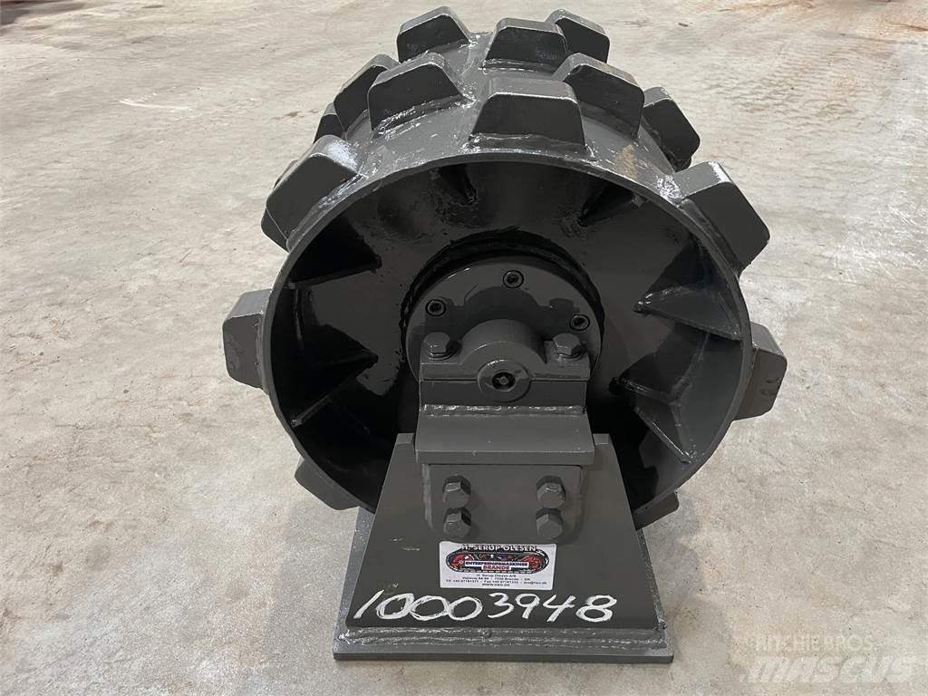  450 mm kompaktorhjul Gummiradwalzen