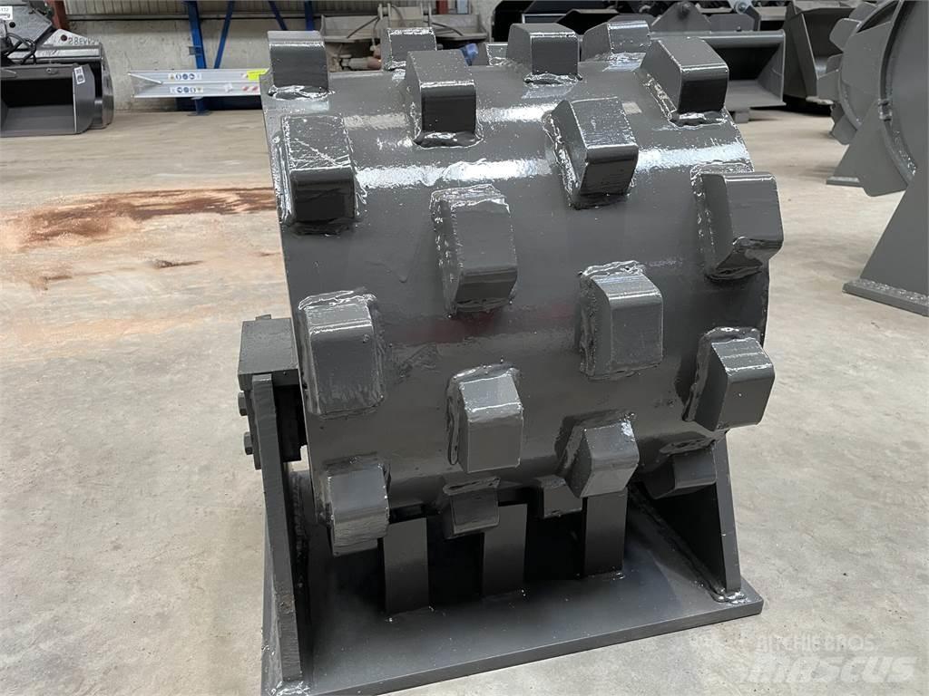  450 mm kompaktorhjul Gummiradwalzen