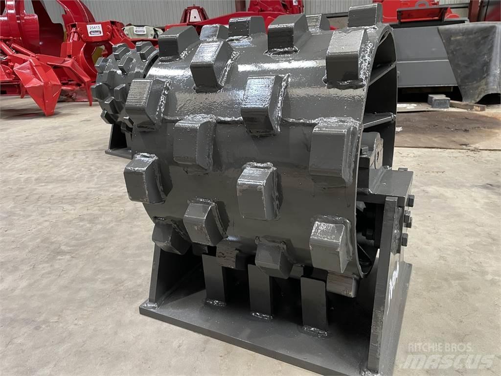  450 mm kompaktorhjul Gummiradwalzen