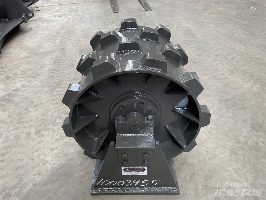  470 mm kompaktorhjul Gummiradwalzen