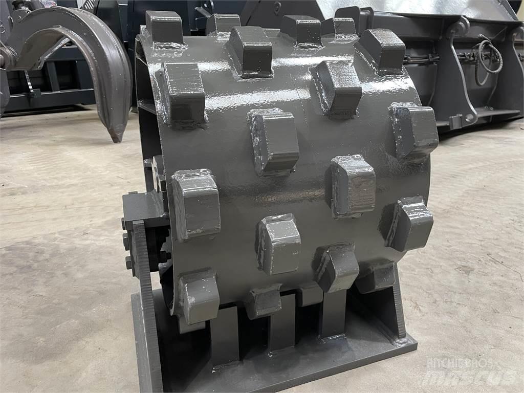  470 mm kompaktorhjul Gummiradwalzen