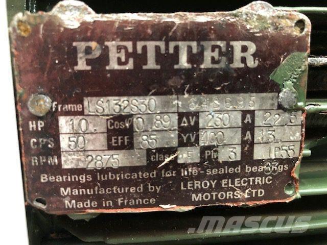 7,5 kW PETTER El-Motor Motoren