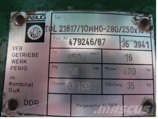  ASUG gear - ubrugt Getriebe