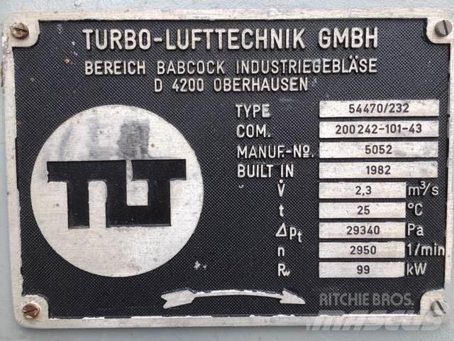  Blæser/suger fabr. TLT Sonstige Baumaschinen