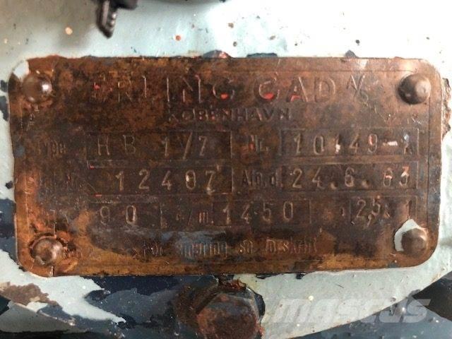  CAD Type HB 1/7 Getriebe