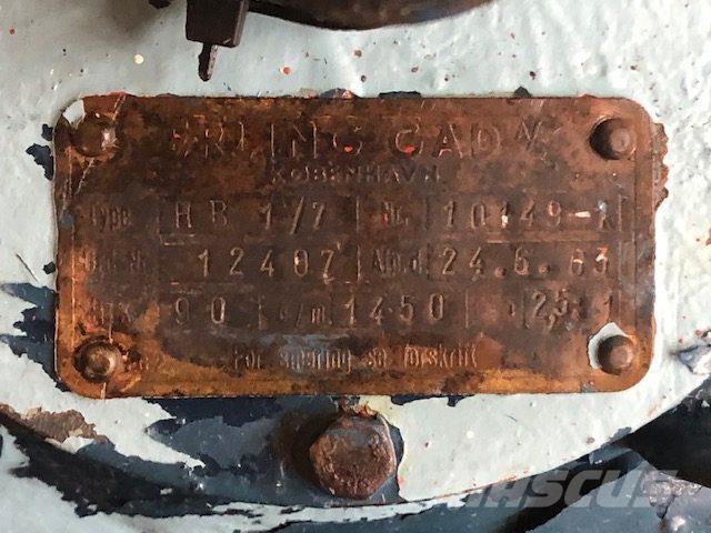  CAD Type HB 1/7 Getriebe