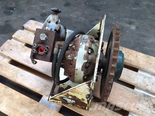 Hydr. motor med planetgear Getriebe