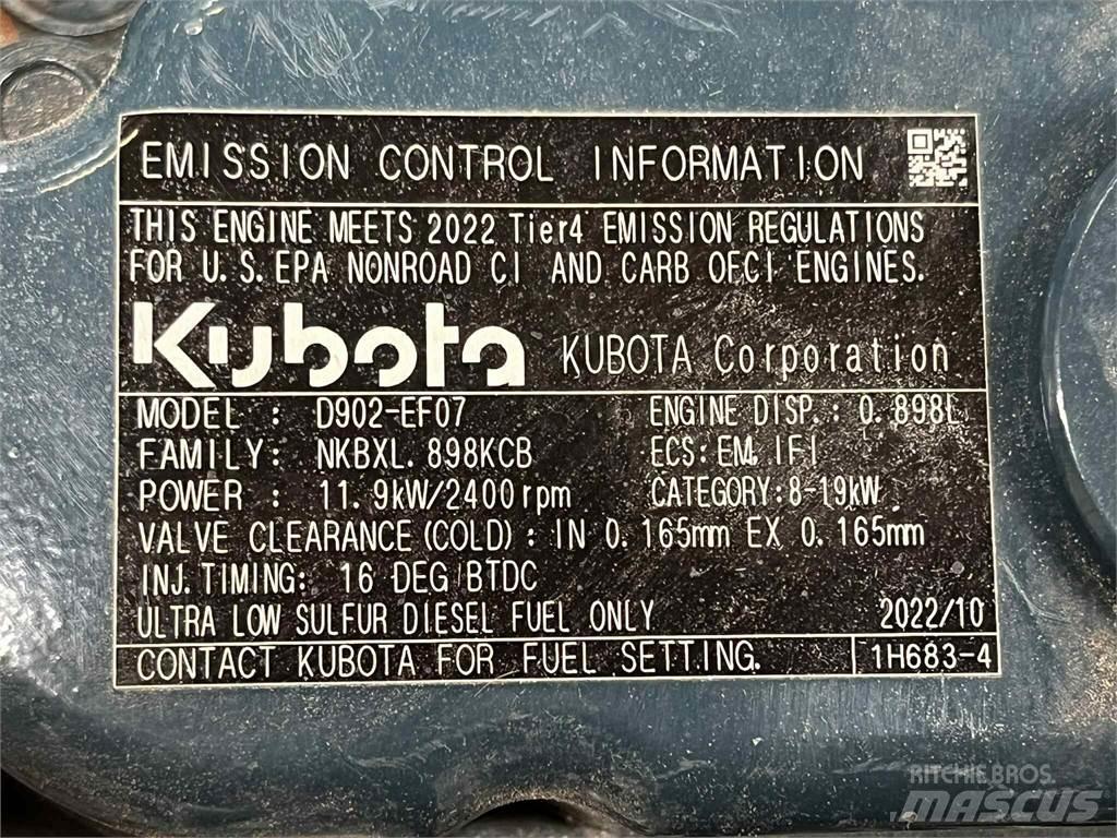 Kubota D902-EF07 motor Motoren
