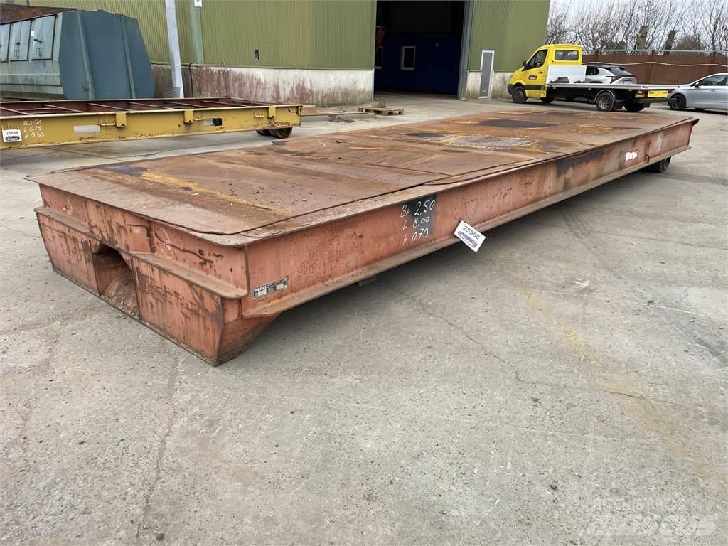 Mafi trailer 20ft - 25 ton Tieflader-Auflieger