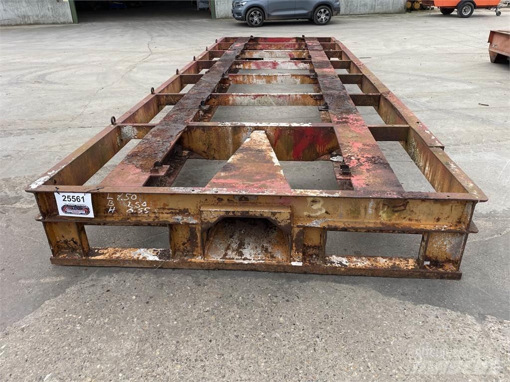 Mafi trailer 20ft - 25 ton Tieflader-Auflieger