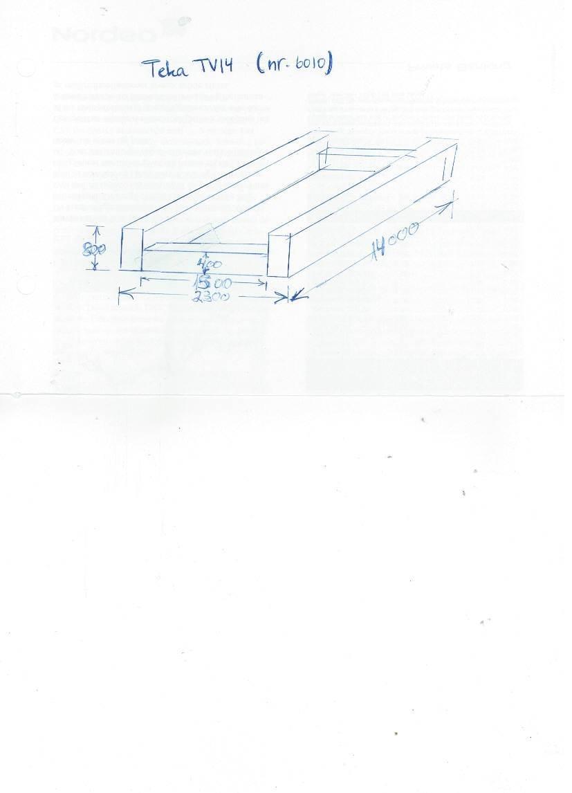  Teka Ponton - 3 stk. Boote / Prahme
