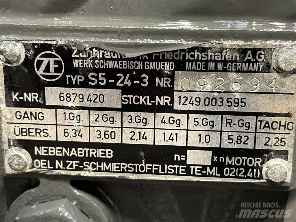 ZF gearkasse type S5-24-3 Getriebe