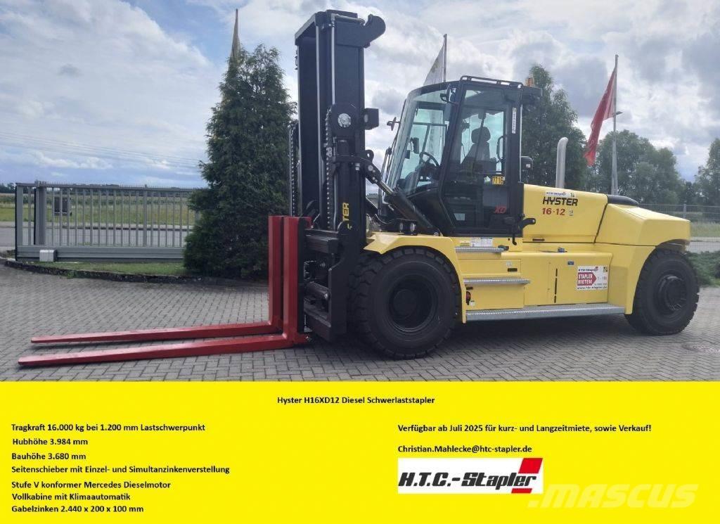 Hyster H16XD12 Diesel Stapler