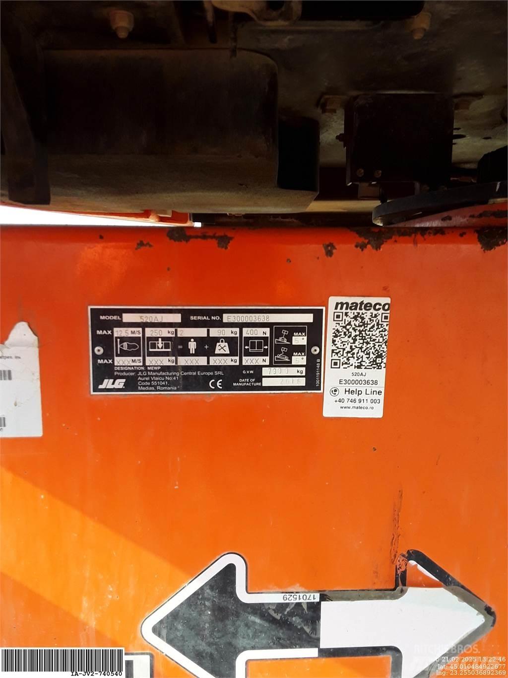 JLG 520AJ Gelenkteleskoparbeitsbühnen