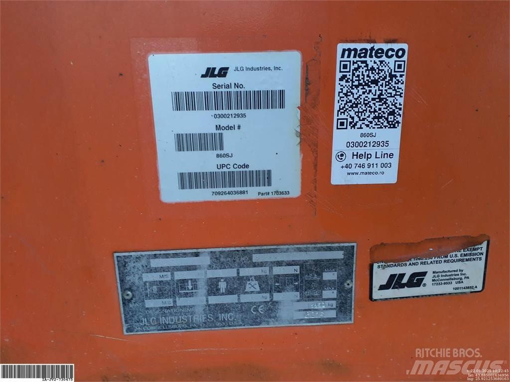 JLG 860SJ Gelenkteleskoparbeitsbühnen