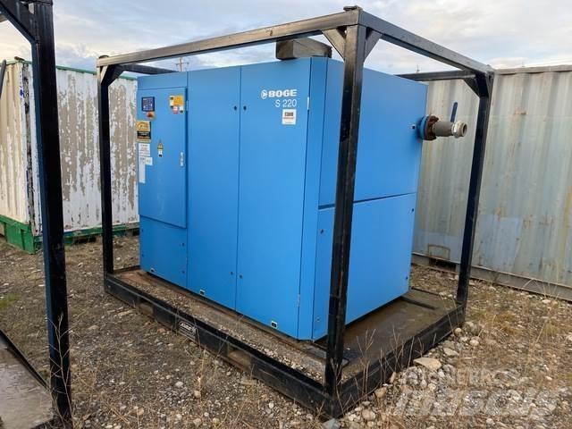 Boge S220 Kompressoren