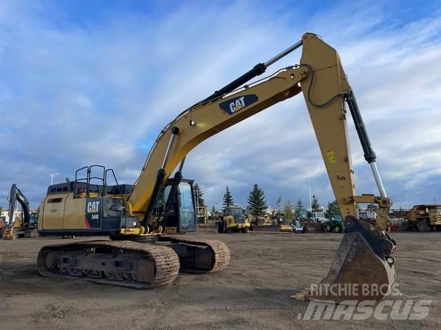 CAT 349E L Raupenbagger