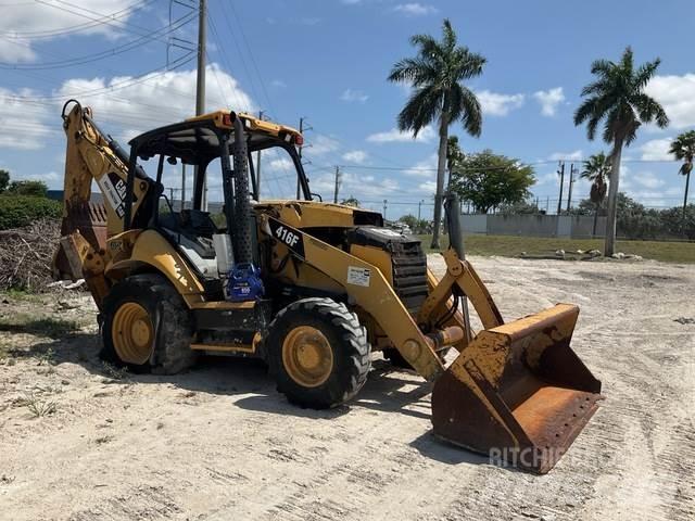 CAT 416F Baggerlader
