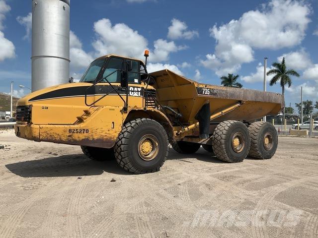 CAT 735 Dumper - Knickgelenk