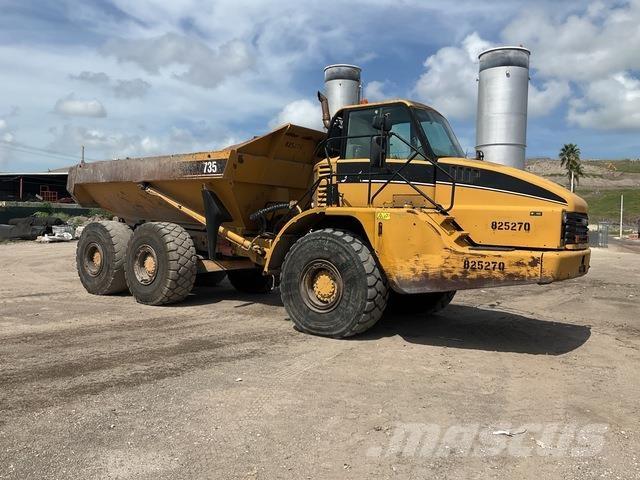 CAT 735 Dumper - Knickgelenk