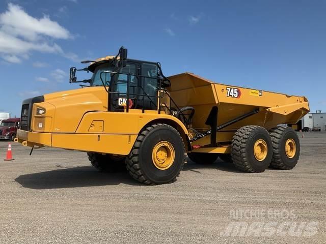 CAT 745 Dumper - Knickgelenk