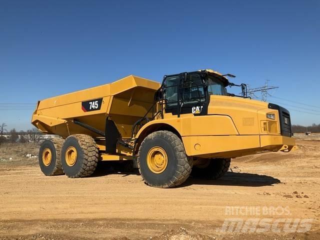 CAT 745 Dumper - Knickgelenk