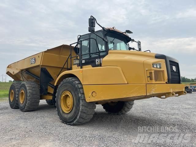 CAT 745 Dumper - Knickgelenk