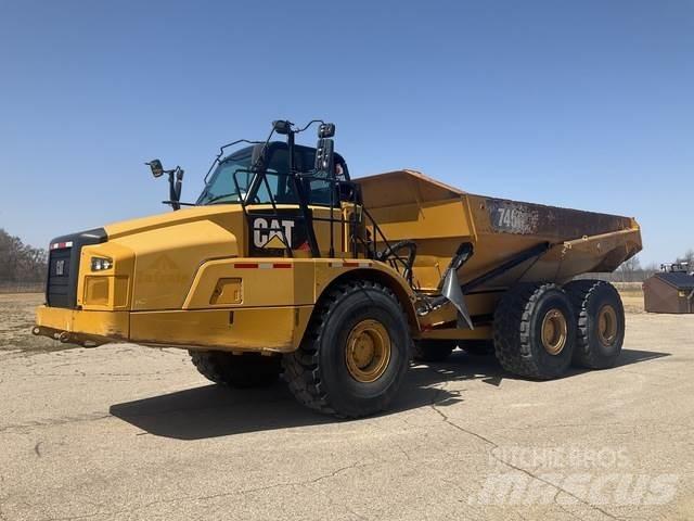CAT 745C Dumper - Knickgelenk