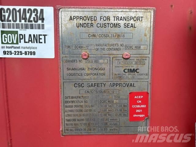 CIMC DC40H-72 Sonstige Baumaschinen