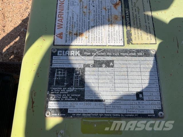 Clark TMX20 Elektro Stapler