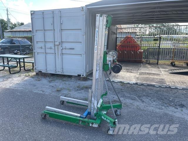 Genie SLA-10 Seilwinden, Bauaufzüge und Lastenaufzüge