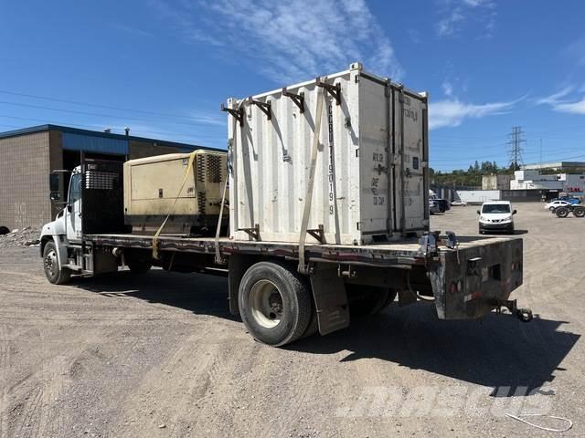 Hino 308 Pritschenwagen/Pritschenwagen mit Seitenklappe