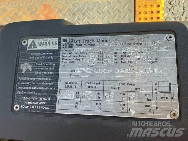 Hyster E45Z Elektro Stapler