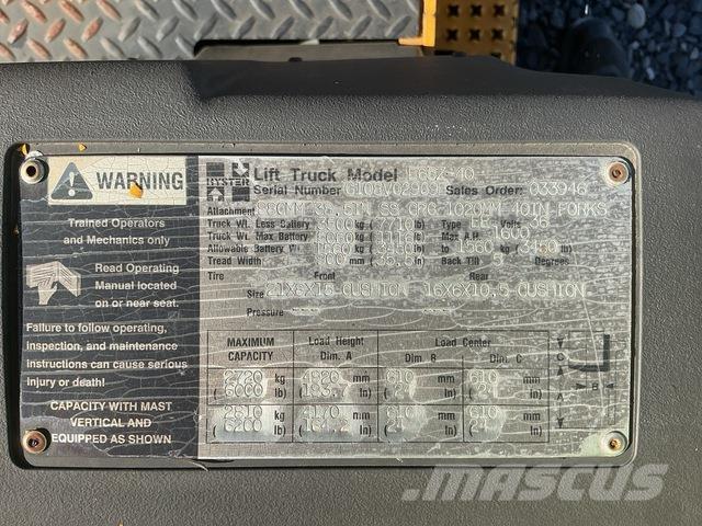 Hyster E65Z-40 Elektro Stapler