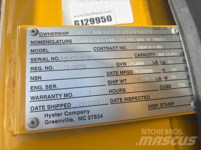 Hyster V35ZMU Mittelhub-Kommissionierer