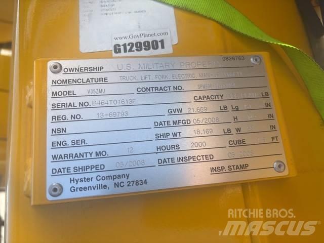 Hyster V35ZMU Mittelhub-Kommissionierer