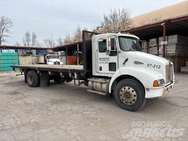 Kenworth T300 Pritschenwagen/Pritschenwagen mit Seitenklappe