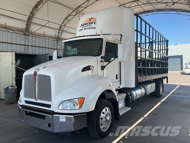 Kenworth T440 Pritschenwagen/Pritschenwagen mit Seitenklappe