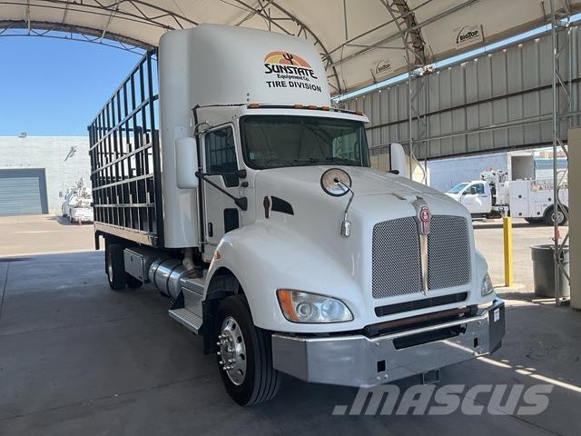 Kenworth T440 Pritschenwagen/Pritschenwagen mit Seitenklappe